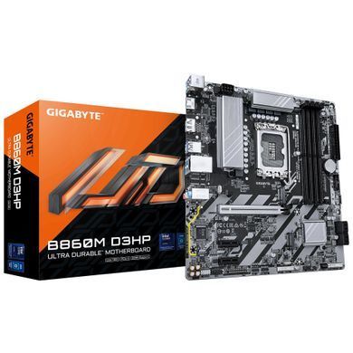 Gigabyte Материнская плата B860M D3HP sAM5 B860 4xDDR5 M.2 HDMI DP mATX B860M_D3HP фото