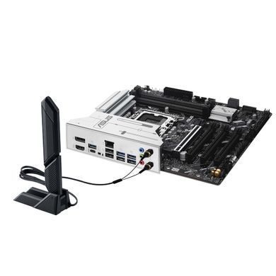 ASUS Материнcкая плата PRIME Z890M-PLUS WIFI s1851 Z890 4xDDR5 M.2 HDMI DP Wi-Fi mATX 90MB1J80-M0EAY0 фото