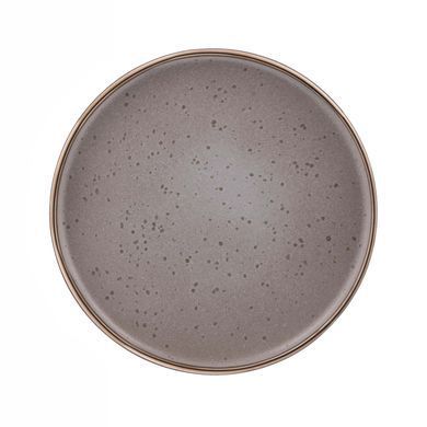 ARDESTO Dessert plate Fasano, 19.6cm, ceramic, gray-brown AR0419GB фото