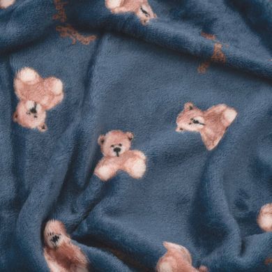 ARDESTO Плед Ardesto Flannel 160х200см, 100% поліестер, плюшеві ведмедики