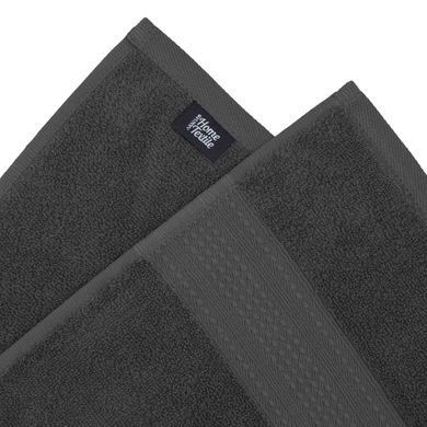 ARDESTO Полотенце махровое Ardesto SuperSoft 50х90см, 100% хлопок, серый темный
