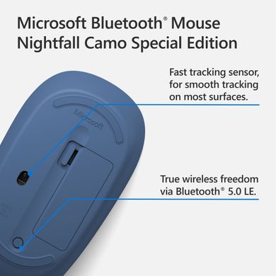 Microsoft Мышь Camo SE Bluetooth Blue Camo 8KX-00024 фото