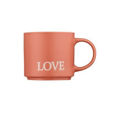ARDESTO Чашка Love, 420мл, керамика, оранжевый AR3043OR фото