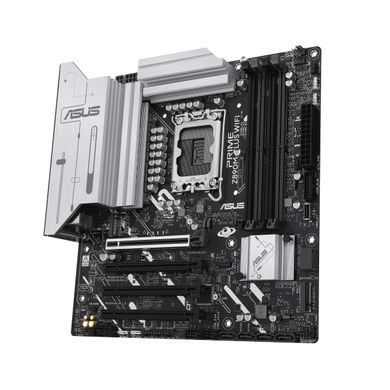 ASUS Материнcкая плата PRIME Z890M-PLUS WIFI s1851 Z890 4xDDR5 M.2 HDMI DP Wi-Fi mATX 90MB1J80-M0EAY0 фото