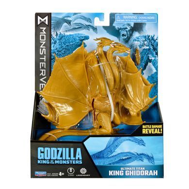 Игровая фигурка GODZILLA VS. KONG S2 &ndash; КОРОЛЬ ГИДОРА (c аксесс.) 35209 фото