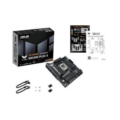 ASUS Motherboard TUF GAMING B850M-PLUS II sAM5 B850 4xDDR5 M.2 HDMI DP mATX 90MB1MT0-M0EAY0 фото