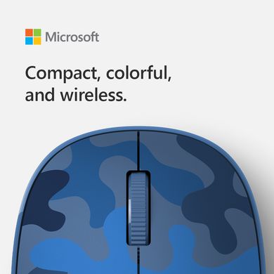 Microsoft Мышь Camo SE Bluetooth Blue Camo 8KX-00024 фото