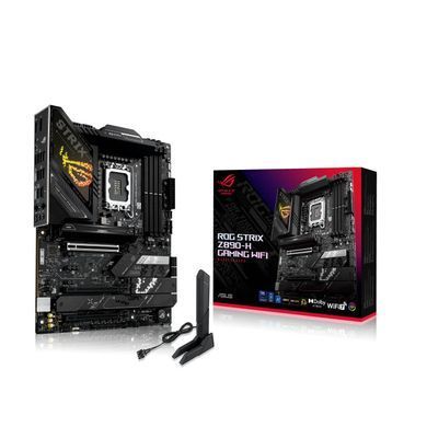 ASUS Motherboard ROG STRIX Z890-H GAMING WIFI s1851 Z890 4xDDR5 M.2 HDMI DP Wi-Fi BT ATX 90MB1K20-M0EAY0 фото
