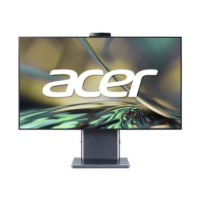 Acer Персональний комп'ютер моноблок Aspire S27-1755 27" QHD, Intel i5-1240P, 16GB, F512GB, UMA, WiFi, кл+м, Lin, чорний DQ.BKEME.001 фото
