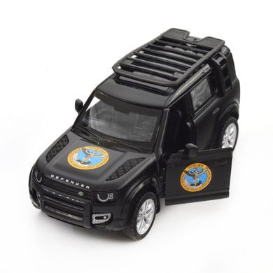 Автомодель серії "Шеврони Героїв" - LAND ROVER DEFENDER 110 - "ГУР МО" 250364M фото