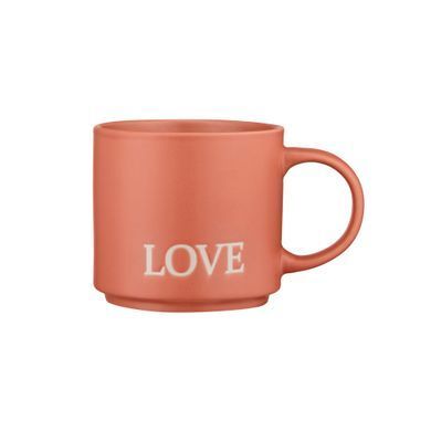 ARDESTO Чашка Love, 420мл, керамика, оранжевый AR3043OR фото