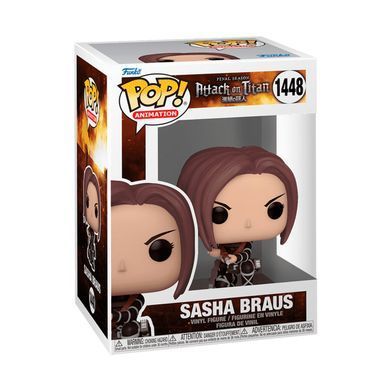 Игровая фигурка FUNKO POP! cерии "Атака титанов" - САША БРАУС 67927 фото