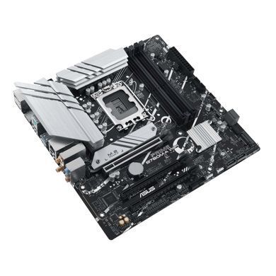 ASUS Материнcкая плата PRIME B760M-A WIFI s1700 B760 4xDDR5 M.2 HDMI DP Wi-Fi BT mATX 90MB1EL0-M1EAY0 фото