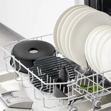 Tefal Мультипечь ActiFry & Grill Genius, 1500Вт, чаша-4л, сенсорне управл., пластик, подкл. к смартфону, черно-золотой FZ775810 фото
