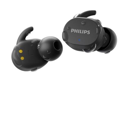 Навушники Philips TAT3216 True Wireless IPX5 Touch control Mic Чорний TAT3216BK/00 фото