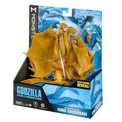 Игровая фигурка GODZILLA VS. KONG S2 &ndash; КОРОЛЬ ГИДОРА (c аксесс.) 35209 фото