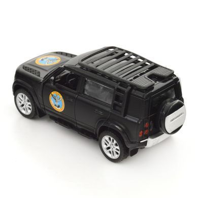 Автомодель серії "Шеврони Героїв" - LAND ROVER DEFENDER 110 - "ГУР МО" 250364M фото