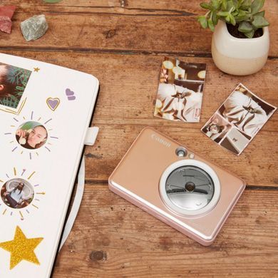 Canon Портативна камера-принтер ZOEMINI S2 ZV223 Rose Gold 4519C006 фото
