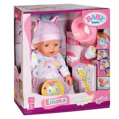 Лялька BABY BORN &ndash; ЕММА-ЄДИНОРІГ (43 см, з аксес.) 836668 фото