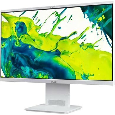 Acer Комп'ютер персональний моноблок Acer Aspire S24B-GMTL-U 23.8" FHD, Intel U5-115U, 16GB, F512GB, UMA, WiFi, кл+м, Lin, білий DQ.BSWME.001 фото