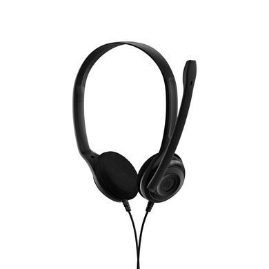 Epos Гарнитура компьютерная стерео On-Ear PC 5 Chat, 3.5мм, однонаправленный, 2м, Черный 1000445 фото