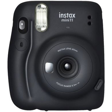 Фотокамера миттєвого друку Fujifilm INSTAX Mini 11 CHARCOAL GRAY 16654970 фото
