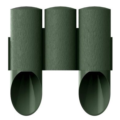 Газонна огорожа Cellfast 3 MAXI, 10 секцій по 210 мм, 2.1м, зелений 34-012 фото