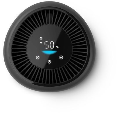 Philips Зволожувач повітря Philips традиційне зволоження Series 4000, 44м2, 4,5л, 300мл/г, сенсорне, режим сну, нічник, чорний