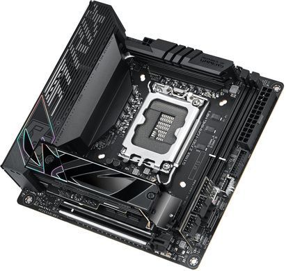 ASUS Материнcкая плата ROG STRIX Z790-I GAMING WIFI s1700 Z790 2xDDR5 M.2 HDMI Thunderbolt Wi-Fi BT mITX 90MB1CM0-M0EAY0 фото