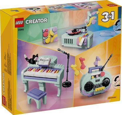 LEGO Конструктор LEGO Creator Музичний декор &laquo;Фортепіано з котом&raquo; 31392 фото