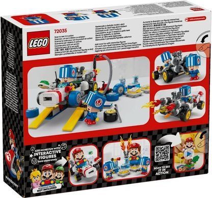 LEGO Конструктор LEGO Super Mario Mario Kart &ndash; Toad's Garage 72035 фото
