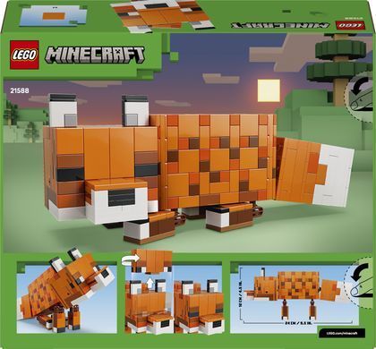 LEGO Конструктор LEGO Minecraft Лисиця 21588 фото
