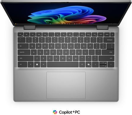 Dell Ноутбук Latitude 7455 14" QHD+ IPS Touch, Snapdragon X Elite X1E-80-100, 32GB, F1TB, Qualcomm Adreno, Win11P, сірий N098L745513UA_W11P фото