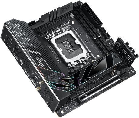 ASUS Материнcкая плата ROG STRIX Z790-I GAMING WIFI s1700 Z790 2xDDR5 M.2 HDMI Thunderbolt Wi-Fi BT mITX 90MB1CM0-M0EAY0 фото