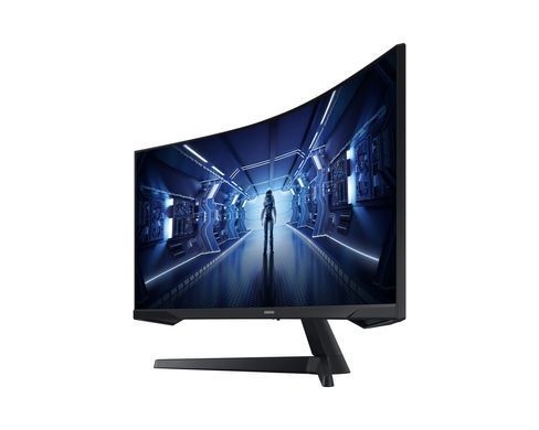 Samsung Монітор Samsung 34" Odyssey G5 C34G55TWW D-Sub, 2xHDMI, DP, VA, 3440x1440, 21:9, 165Hz, 1ms, CURVED LC34G55TWWIXUA фото