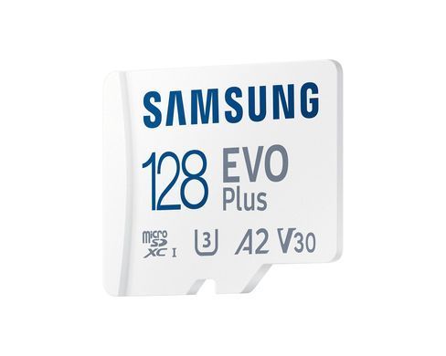 Samsung Карта памяти microSD 128GB C10 UHS-I R130MB/s Evo Plus + SD MB-MC128SA/EU фото