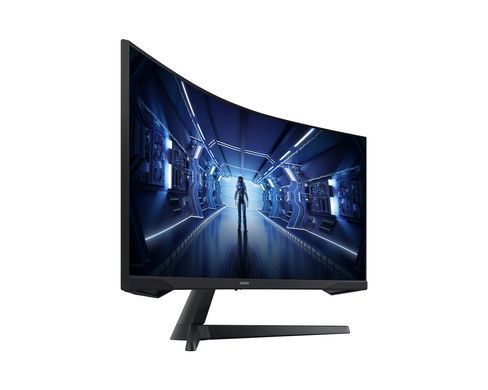 Samsung Монітор Samsung 34" Odyssey G5 C34G55TWW D-Sub, 2xHDMI, DP, VA, 3440x1440, 21:9, 165Hz, 1ms, CURVED LC34G55TWWIXUA фото