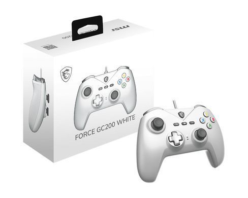 MSI Геймпад FORCE GC200 WHITE, USB-A, білий S10-04G0120-EC4 фото
