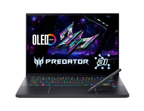 Acer Ноутбук Acer Predator Triton 14 PT14-52T 14.5" 2.8K OLED Touch, Intel U9-288V, 32GB, F2TB, NVD5070-8, Win11P, чорний NH.QU9EU.001 фото