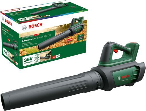 Bosch Повітродув садовий акумуляторний AdvancedLeafBlower 36V-750 200км/год 2.8кг без АКБ і ЗП 0.600.8C6.001 фото
