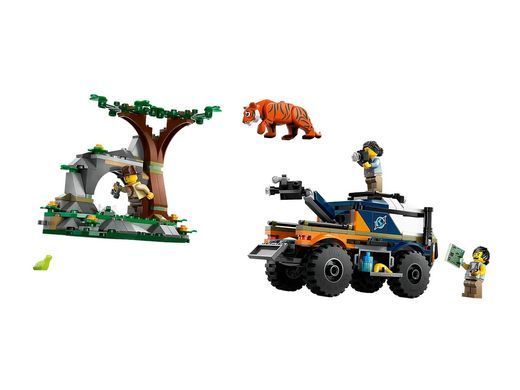 LEGO Конструктор City Внедорожник для иследования джунглей 60426 фото