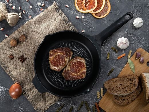 Tefal Frypan Tefa DELICIO, 24 cm, aluminum, bakelite, black E2320474 фото