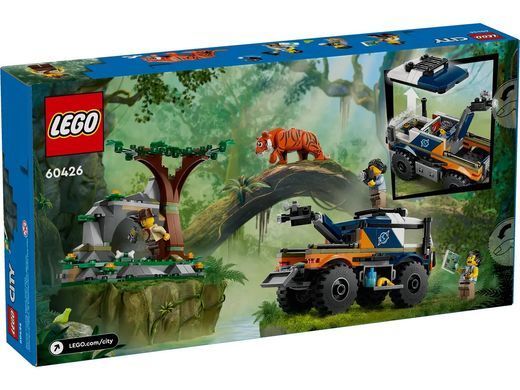 LEGO Конструктор City Внедорожник для иследования джунглей 60426 фото