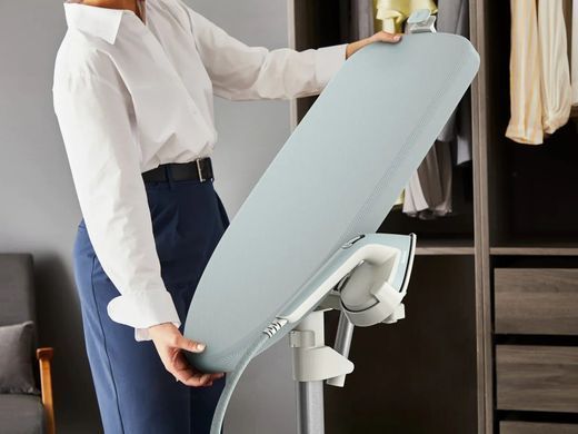 Tefal Ironing Solutions Tefal Steam Board 450, 1800W, 1500ml, vert. steaming, inox soleplate, white QT1214E0 фото