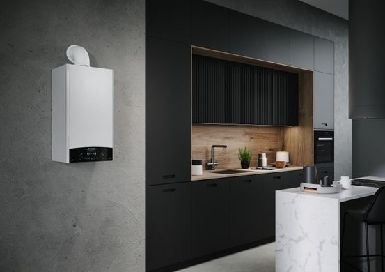 Ariston Котел газовый CLAS X 24 CF EU, двухконтурный, дымоходный, 24 кВт, расширенное меню