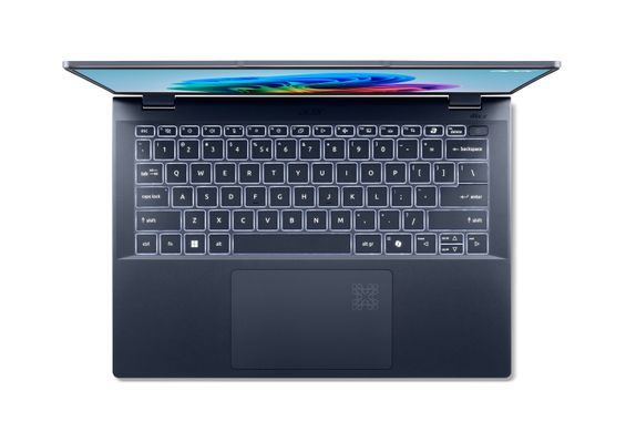 Acer Ноутбук Swift 14 AI SF14-51 14.5" 2.8K OLED, Intel U5-226V, 16GB, F512GB, UMA, Win11, синій NX.J2KEU.001 фото