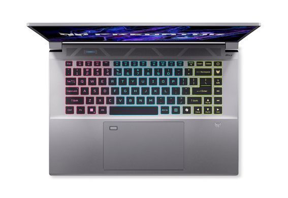 Acer Ноутбук Acer Predator Triton Neo 16 PTN16-51 16" WQXGA, Intel U7-155H, 32GB, F1TB, NVD4060-8, Lin, сріблястий NH.QSAEU.007 фото