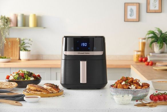 Russell Hobbs Мультипіч 1500Вт, чаша-5.5л, сенсорне управл., 9 авто. программ, пластик, чорний 27620-56 фото