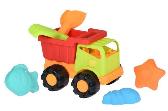 Same Toy Набір для гри з піском Вантажівка зелений (6 од.) 988Ut-2 фото