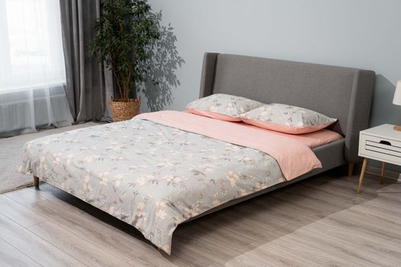 ARDESTO КПБ 2.0сп Gloria, підковдра 200х220см, простирадло 230х240см, наволочки (2) 50х70см, 100% бавовна, сатин, квіти рожевий